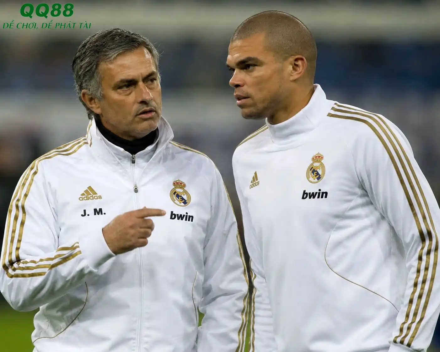 Jose Mourinho và Pepe từng làm việc cùng nhau giai đoạn 2010-2013 Jose Mourinho và Pepe từng làm việc cùng nhau giai đoạn 2010-2013